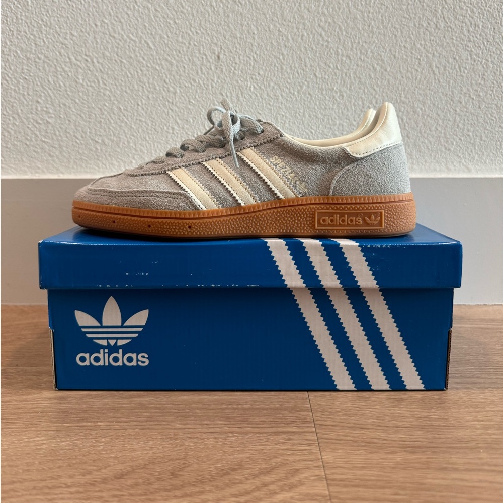 adidas Originals Gray and Cream Sneakers
